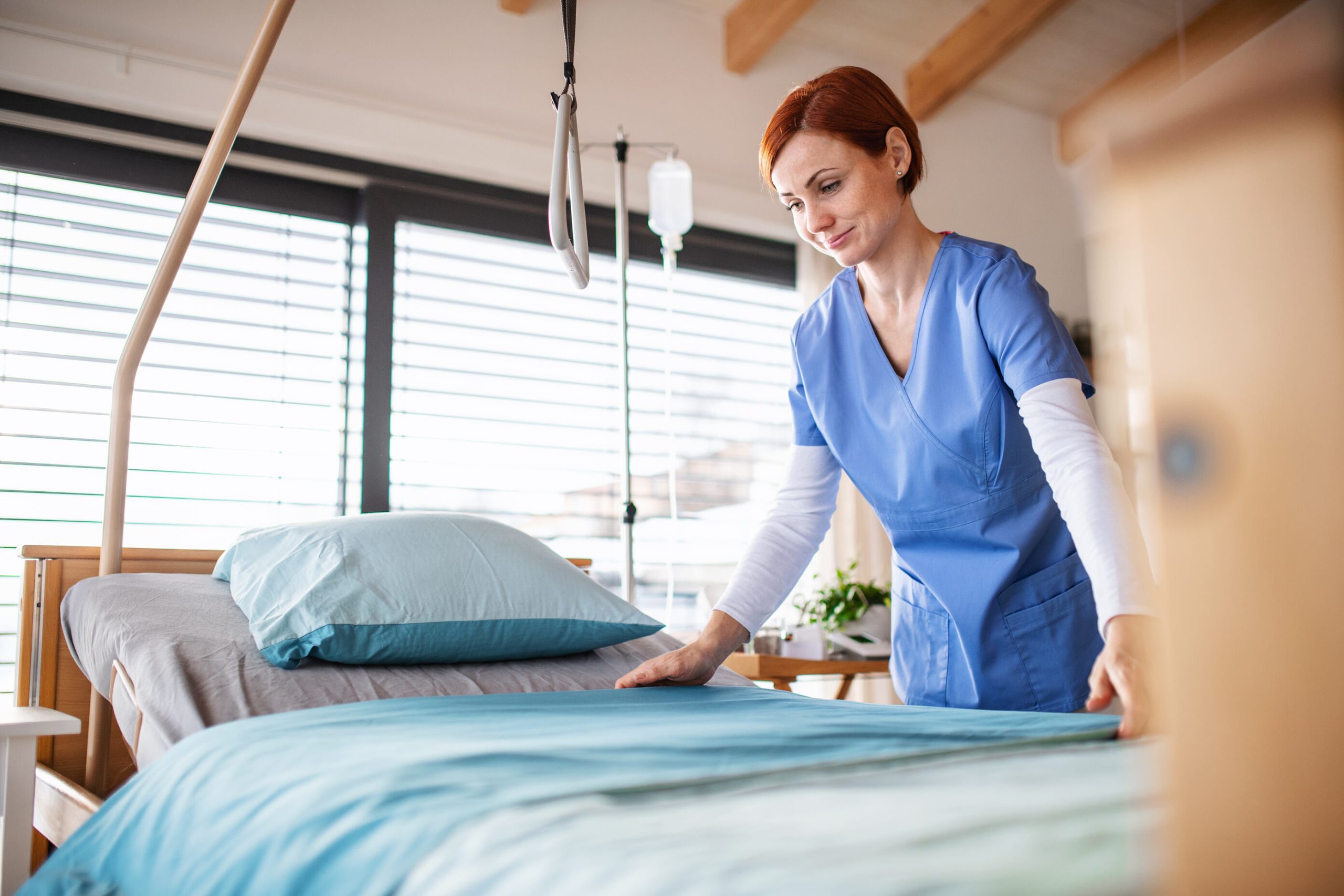 Rouwdeskundige Daan Westerink Praat Met Elkaar Na Het Overlijden Van Een Cli Nt Nursestation